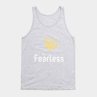 Be(e) Fearless Motivational Tank Top